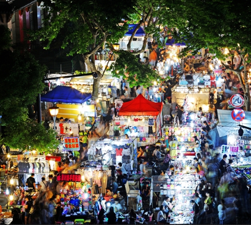 wushan night market